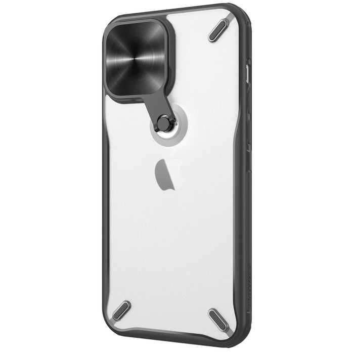 Nillkin Cyclops Case durable case with camera cover and foldable stand for iPhone 13 Pro Max black - Cell phone cases