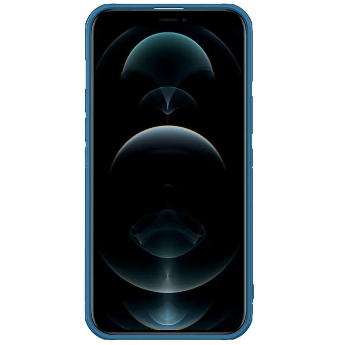 Nillkin Cyclops Case durable case with camera cover and foldable stand for iPhone 13 Pro Max blue - Cell phone cases