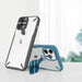 Nillkin Cyclops Case durable case with camera cover and foldable stand for iPhone 13 Pro blue - Cell phone cases