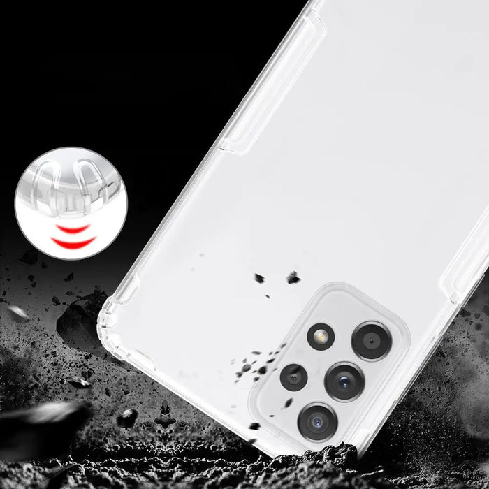 Nillkin Nature gel case ultra slim cover for Samsung Galaxy A72 4G transparent - Cell phone cases and covers<<<HurtelXML