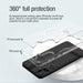 Nillkin Nature Pro armored case with a magnetic ring for Samsung Galaxy S24 - white - Cell phone cases