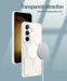 Nillkin Nature Pro armored case with a magnetic ring for Samsung Galaxy S24+ - white - Cell phone cases
