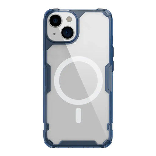 Nillkin Nature Pro armored case with MagSafe for iPhone 15 - blue - Cell phone cases and covers<<<HurtelXML