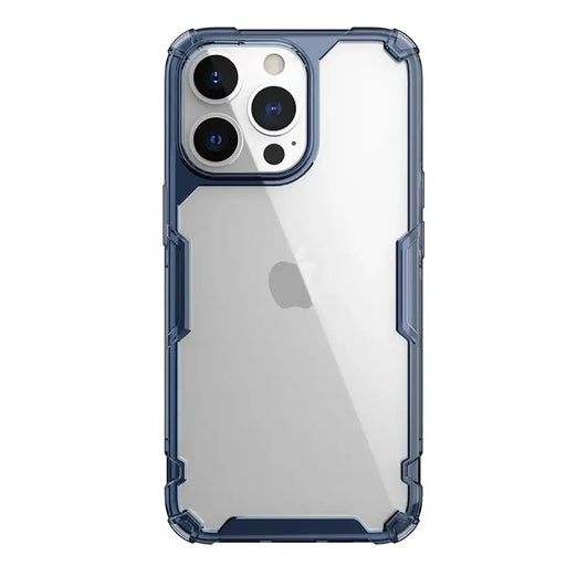 Nillkin Nature Pro case for iPhone 13 Pro Max armored cover blue - Cell phone cases and covers<<<HurtelXML
