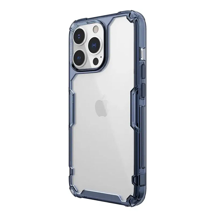 Nillkin Nature Pro case for iPhone 13 Pro Max armored cover blue - Cell phone cases and covers<<<HurtelXML