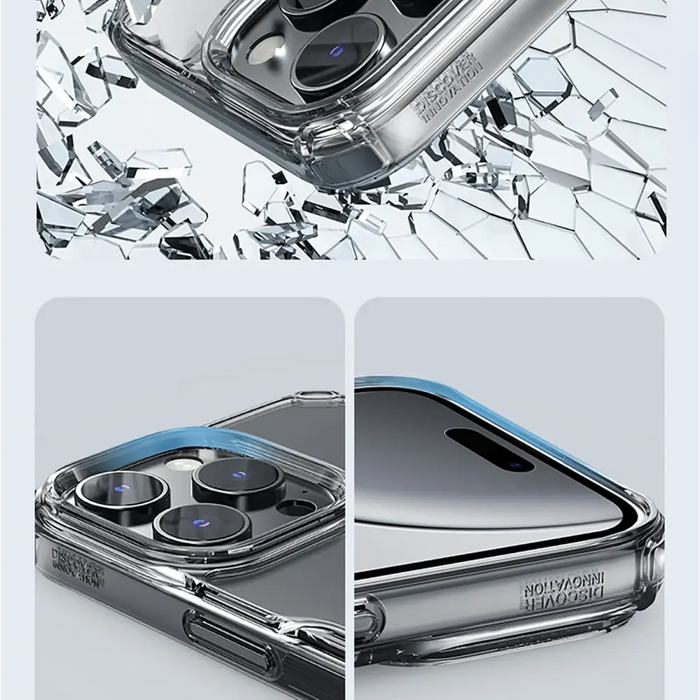 Nillkin Nature Pro Case for iPhone 16 Pro Max - transparent and white - Cell phone cases and covers<<<HurtelXML