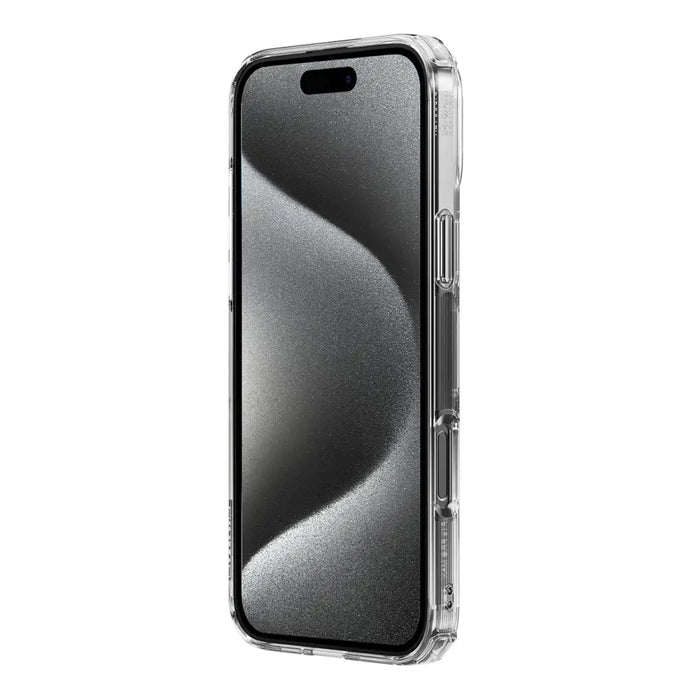 Nillkin Nature Pro Case for iPhone 16 Pro Max - transparent and white - Cell phone cases and covers<<<HurtelXML