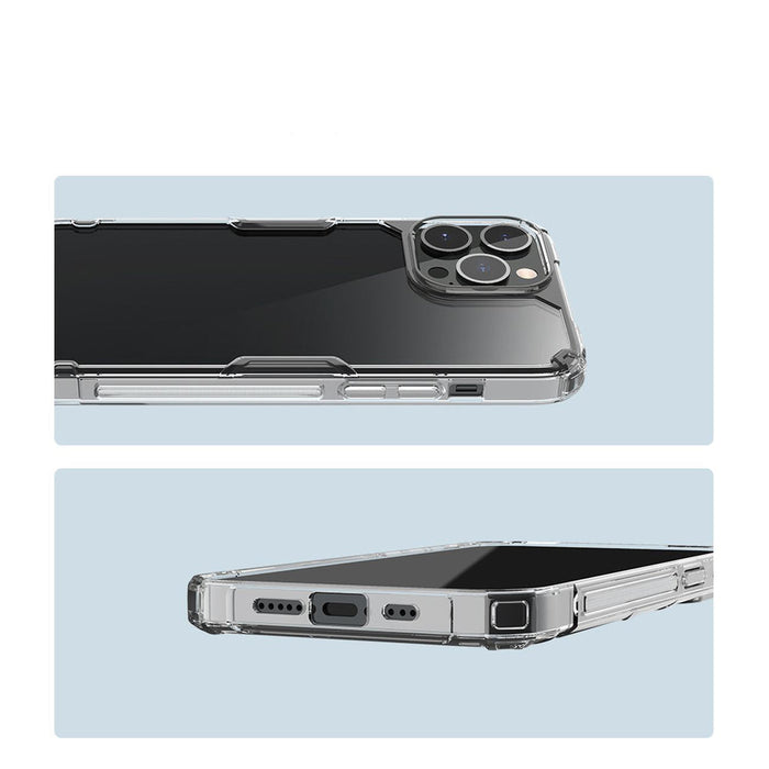 Nillkin Nature Pro case iPhone 14 Pro Max armored cover blue - Cell phone cases and covers<<<HurtelXML