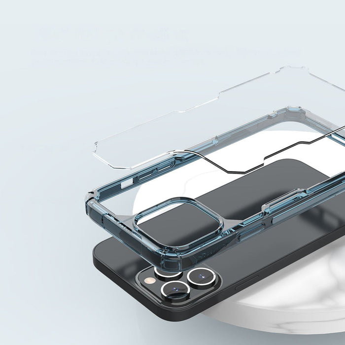Nillkin Nature Pro case iPhone 14 Pro Max armored cover blue - Cell phone cases and covers<<<HurtelXML
