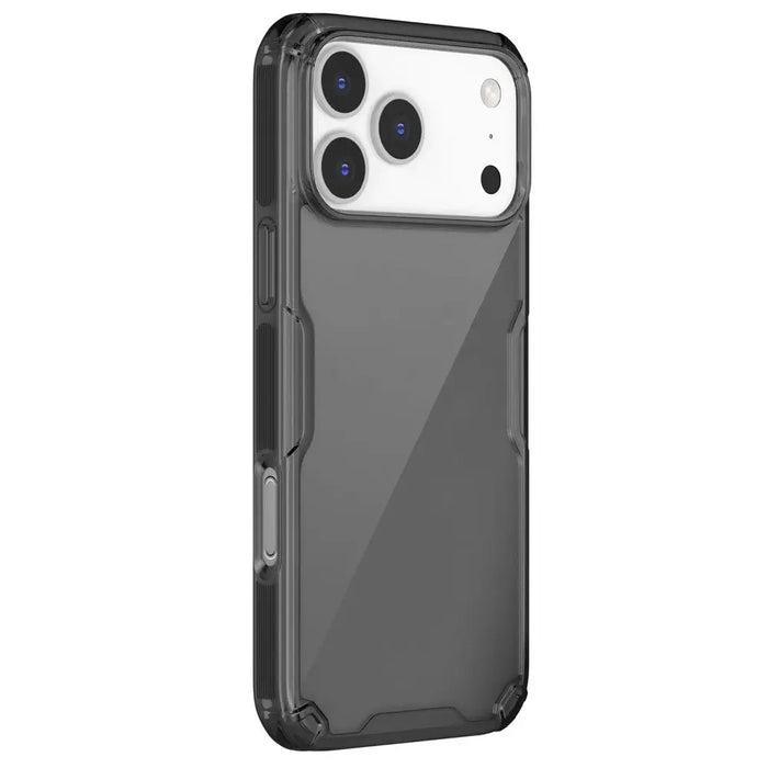 Nillkin Nature TPU Pro Case for iPhone 17 Pro Max - Translucent Black - Cell phone cases and covers<<<HurtelXML