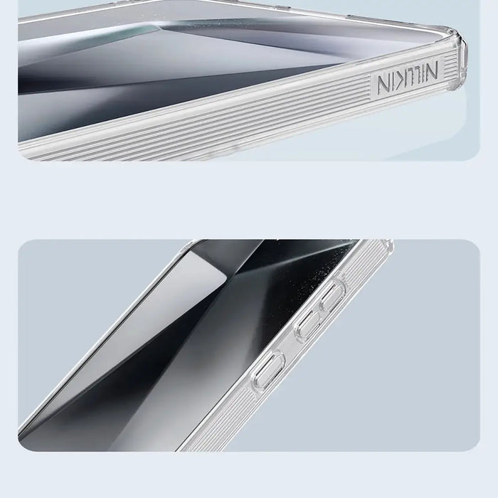 Nillkin Nature TPU Pro Magnetic Case with MagSafe for Samsung S25 - White - Cell phone cases and covers<<<HurtelXML