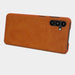 Nillkin Qin leather holster case for Samsung Galaxy A13 5G brown - Cell phone cases and covers<<<HurtelXML