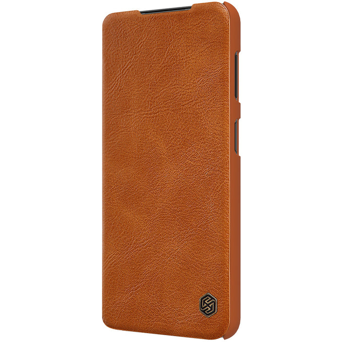Nillkin Qin leather holster case for Samsung Galaxy A13 5G brown - Cell phone cases and covers<<<HurtelXML