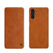 Nillkin Qin leather holster case for Samsung Galaxy A13 5G brown - Cell phone cases and covers<<<HurtelXML