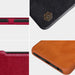 Nillkin Qin leather holster case for Samsung Galaxy A22 4G brown - Cell phone cases and covers<<<HurtelXML
