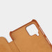 Nillkin Qin leather holster case for Samsung Galaxy A22 4G brown - Cell phone cases and covers<<<HurtelXML