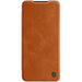 Nillkin Qin leather holster case for Samsung Galaxy A22 4G brown - Cell phone cases and covers<<<HurtelXML