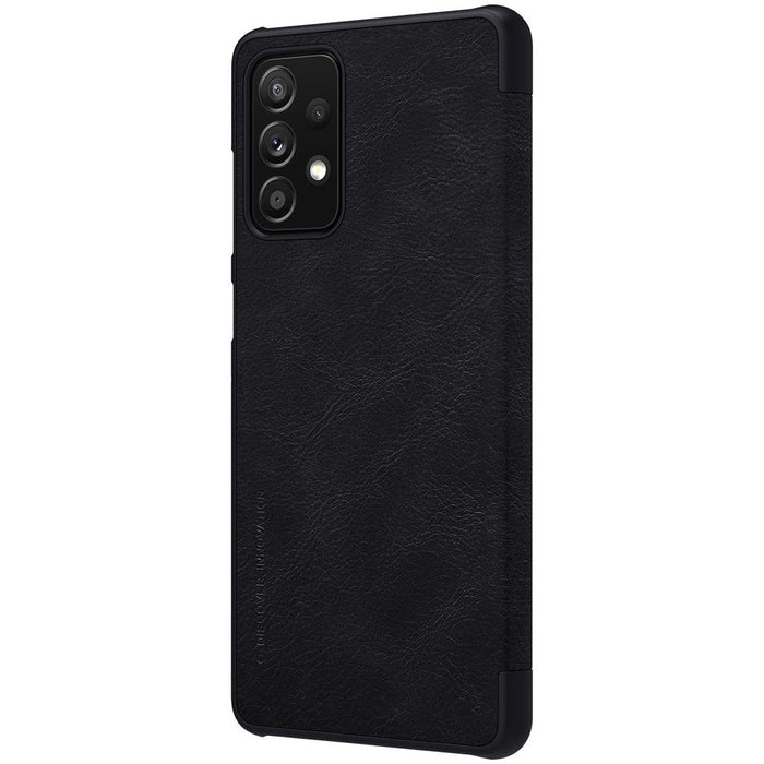 Nillkin Qin leather holster case for Samsung Galaxy A72 4G black - Cell phone cases and covers<<<HurtelXML