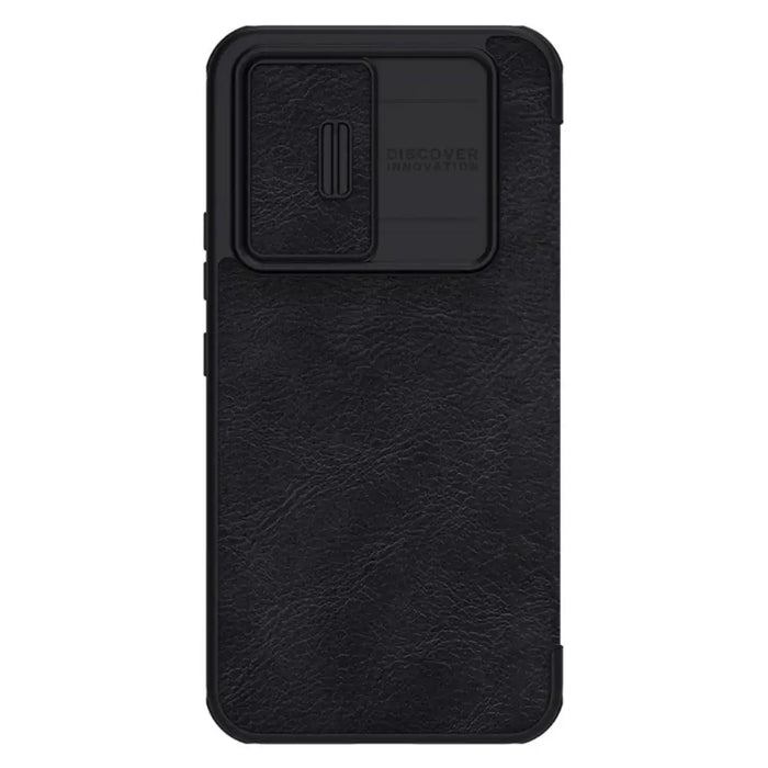 Nillkin Qin Leather Pro Case Case for Samsung Galaxy A54 5G Flip Cover Camera Protector Black - Cell phone cases