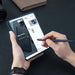 Nillkin Qin Leather Pro Leather Case with Camera Protector for Samsung Galaxy Z Fold 5 - Black - Cell phone cases