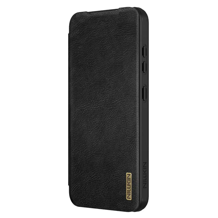 Nillkin Qin Pro Case for Samsung Galaxy S25 with Flip and Camera Cover - Black - Cell phone cases and covers<<<HurtelXML