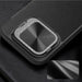 Nillkin Qin Prop Leather Case with Camera Cover and Stand for iPhone 16 Pro - Black - Cell phone cases