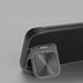 Nillkin Qin Prop Leather Case with Camera Cover and Stand for iPhone 16 Pro - Black - Cell phone cases