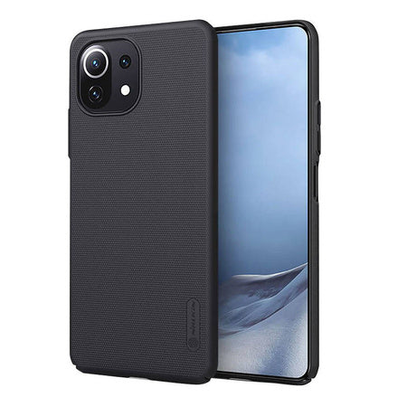 Nillkin Super Frosted Shield case for Xiaomi 11 Lite 4G/5G (black) - Protective cases for smartphones<<<Cases<<<GSM