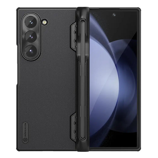 Nillkin Super Frosted Shield Fold Case for Samsung Galaxy Z Fold 6 5G with Stylus Holder - Black - Cell phone cases