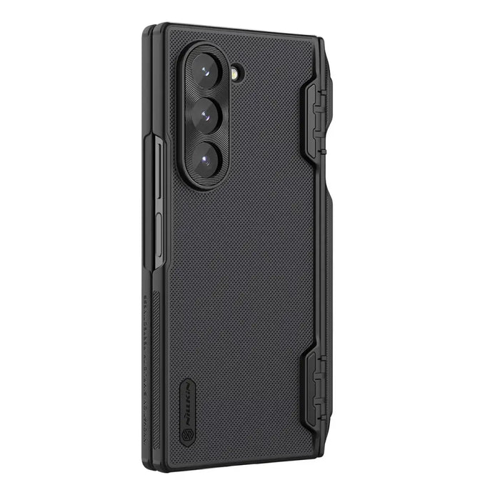Nillkin Super Frosted Shield Fold Case for Samsung Galaxy Z Fold 6 5G with Stylus Holder - Black - Cell phone cases