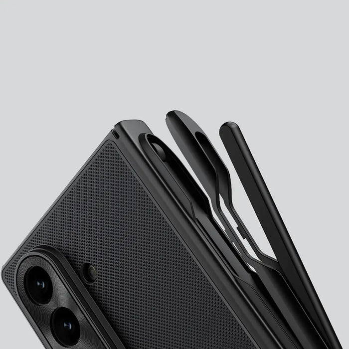 Nillkin Super Frosted Shield Fold Magnetic Case for Samsung Galaxy Z Fold 7 Compatible with MagSafe - Black - Cell