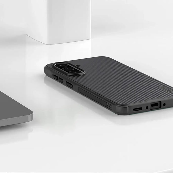 Nillkin Super Frosted Shield Pro Case for Samsung Galaxy A36 5G - Black - Cell phone cases and covers<<<HurtelXML