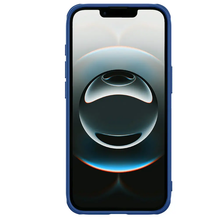 Nillkin Super Frosted Shield Pro iPhone 16e Case - Blue - Cell phone cases and covers<<<HurtelXML