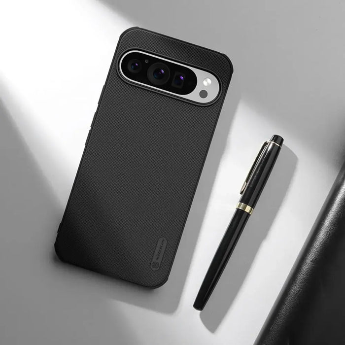 Nillkin Super Frosted Shield Pro Magnetic Case for Google Pixel 9 Pro XL - Black - Cell phone cases