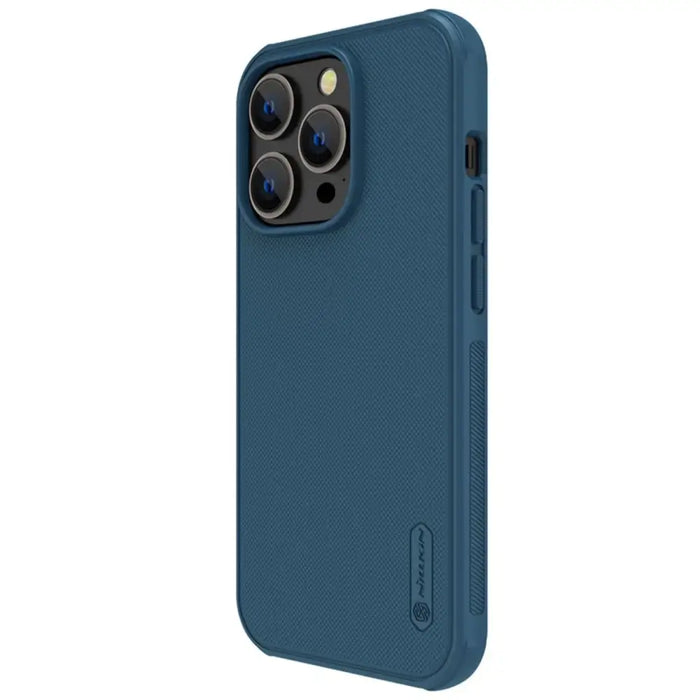 Nillkin Super Frosted Shield Pro Magnetic Case for iPhone 14 Pro Max with MagSafe magnetic blue - Cell phone cases