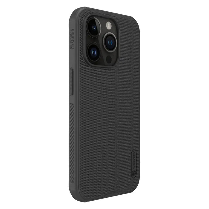 Nillkin Super Frosted Shield Pro Magnetic Case for iPhone 15 Pro - black - Cell phone cases and covers<<<HurtelXML