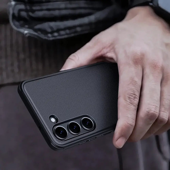 Nillkin Super Frosted Shield Pro Magnetic Case for Samsung Galaxy S23+ with MagSafe armored cover black - Cell phone