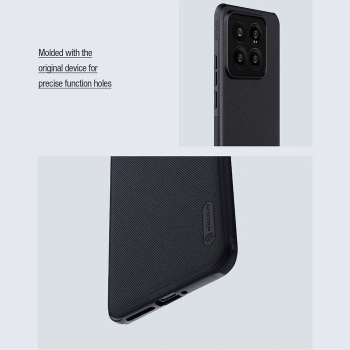 Nillkin Super Frosted Shield Pro Magnetic Case for Xiaomi 14 - black - Cell phone cases and covers<<<HurtelXML