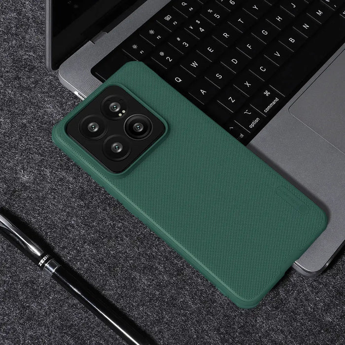 Nillkin Super Frosted Shield Pro Magnetic Case for Xiaomi 14 - black - Cell phone cases and covers<<<HurtelXML