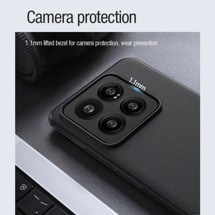 Nillkin Super Frosted Shield Pro Magnetic Case for Xiaomi 14 - black - Cell phone cases and covers<<<HurtelXML