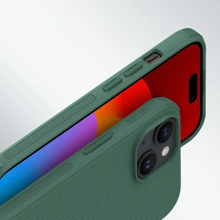 Nillkin Super Frosted Shield Pro reinforced case for iPhone 15 Pro - black - Cell phone cases and covers<<<HurtelXML