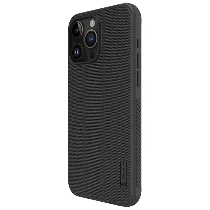 Nillkin Super Frosted Shield Pro reinforced case for iPhone 15 Pro Max - black - Cell phone cases and covers<<<HurtelXML