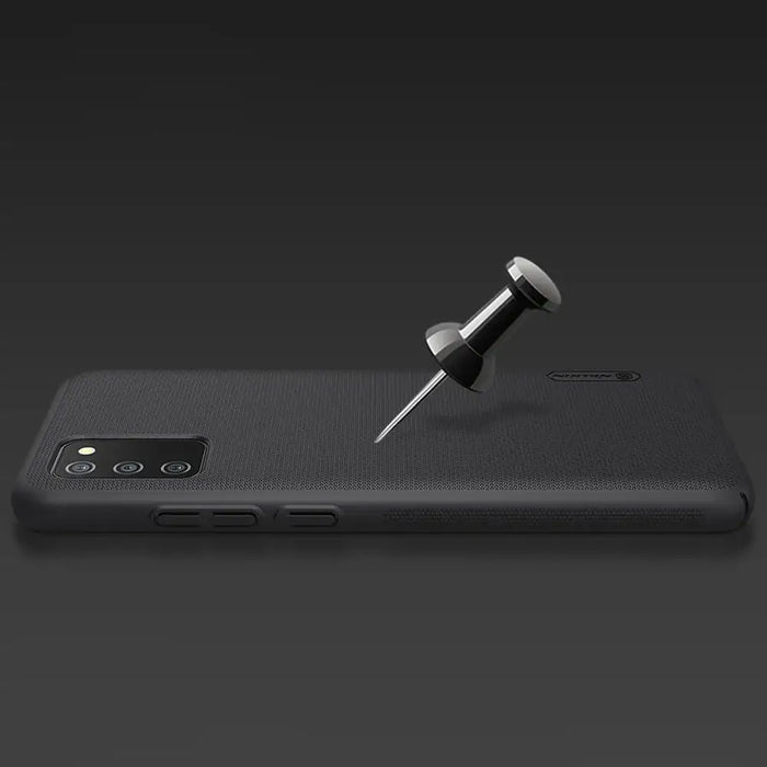 Nillkin Super Frosted Shield reinforced case cover for Samsung Galaxy A02s EU black - Cell phone cases