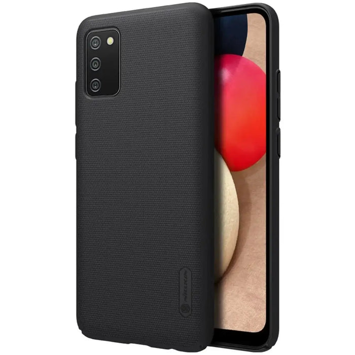 Nillkin Super Frosted Shield reinforced case cover for Samsung Galaxy A02s EU black - Cell phone cases