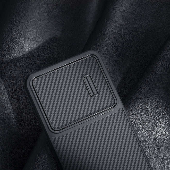 Nillkin Synthetic Fiber S Case for Samsung Galaxy S23+ camera cover black - Cell phone cases and covers<<<HurtelXML