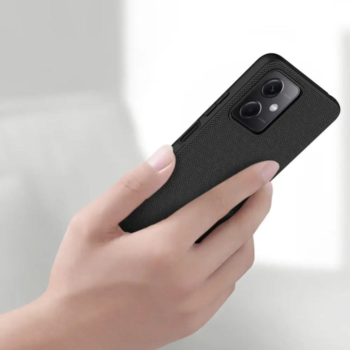 Nillkin Textured Case for Xiaomi Redmi Note 12 5G / Poco X5 5G Reinforced Nylon Cover Black - Cell phone cases