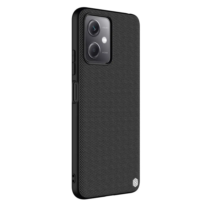 Nillkin Textured Case for Xiaomi Redmi Note 12 5G / Poco X5 5G Reinforced Nylon Cover Black - Cell phone cases