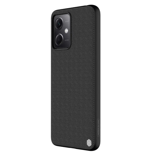Nillkin Textured Case for Xiaomi Redmi Note 12 5G / Poco X5 5G Reinforced Nylon Cover Black - Cell phone cases