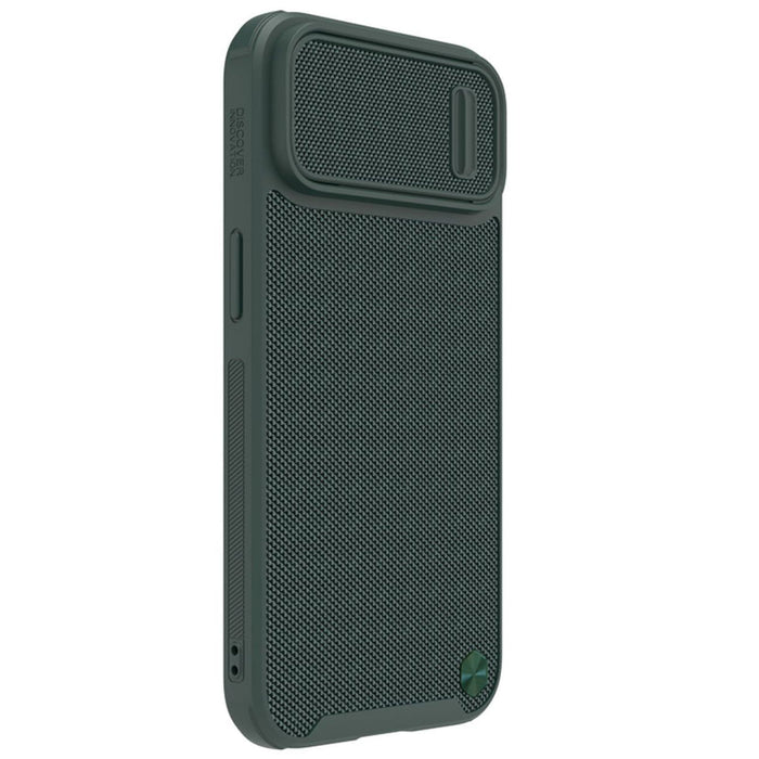 Nillkin Textured S Case for iPhone 14 armored cover with camera cover green - Cell phone cases and covers<<<HurtelXML