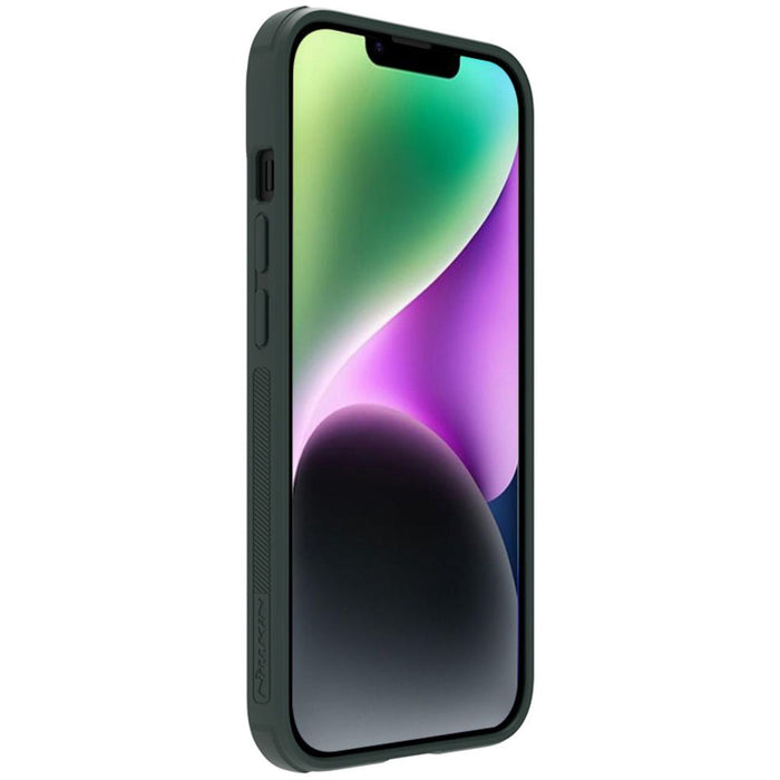 Nillkin Textured S Case for iPhone 14 armored cover with camera cover green - Cell phone cases and covers<<<HurtelXML